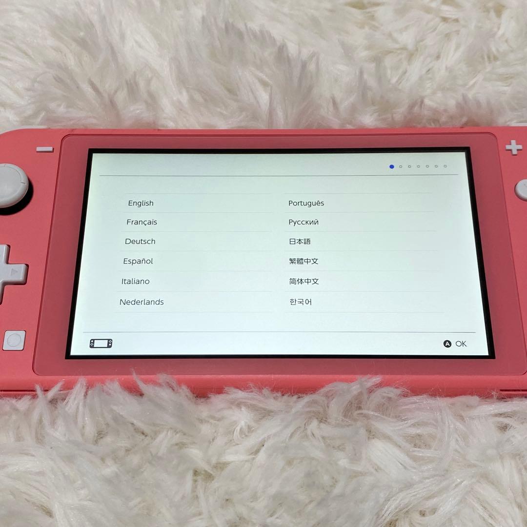 【極美品】【動作確認済み】Switch light しずえ アロハ柄 あつ森