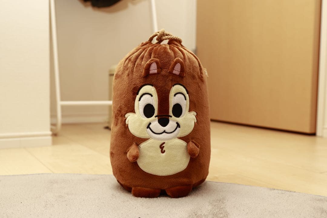 チップとデールぬいぐるみ&ブランケット