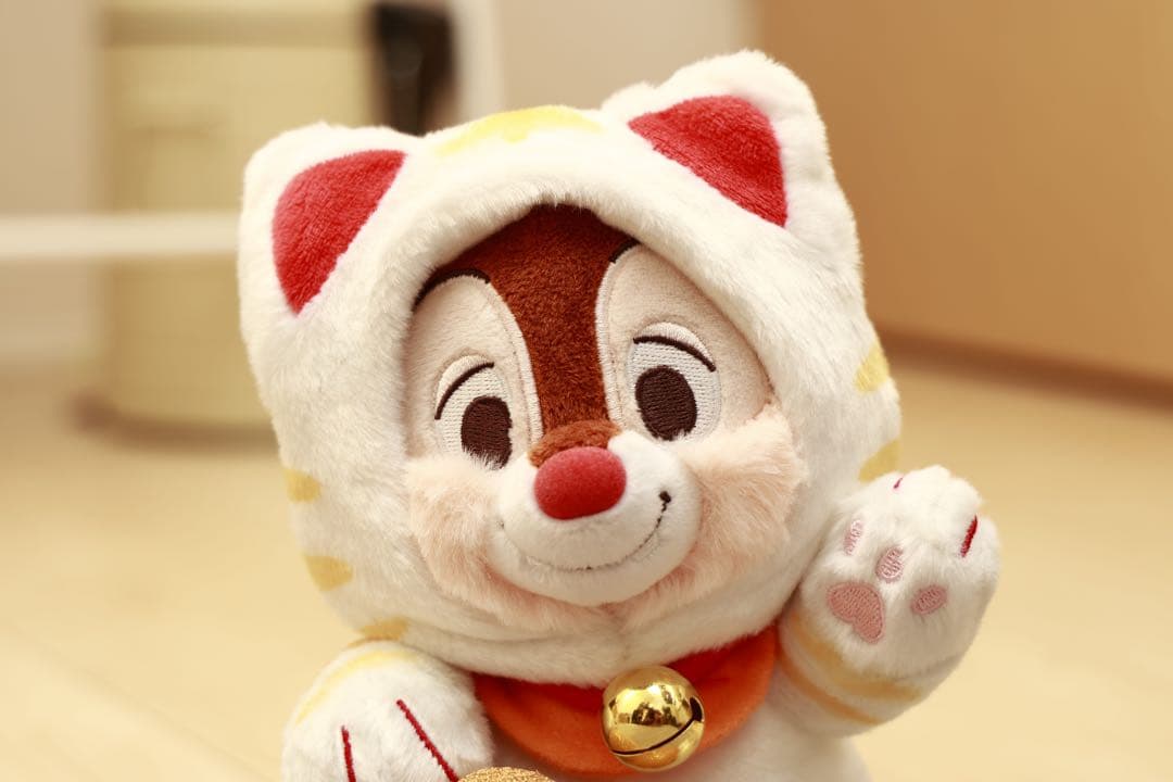 チップとデールぬいぐるみ&ブランケット
