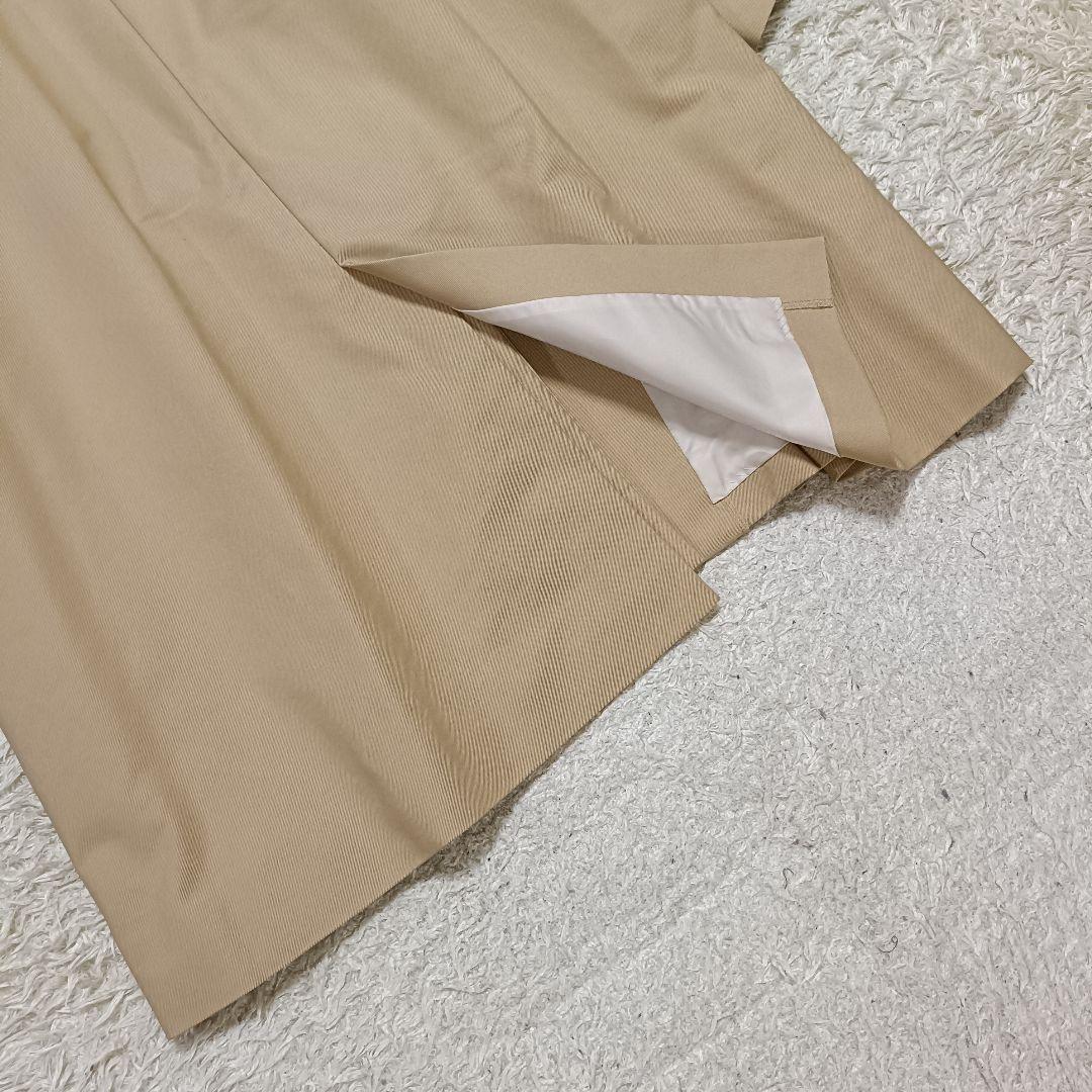 【美品】ROPE ロペ シャンブレー ステンカラーコート 38