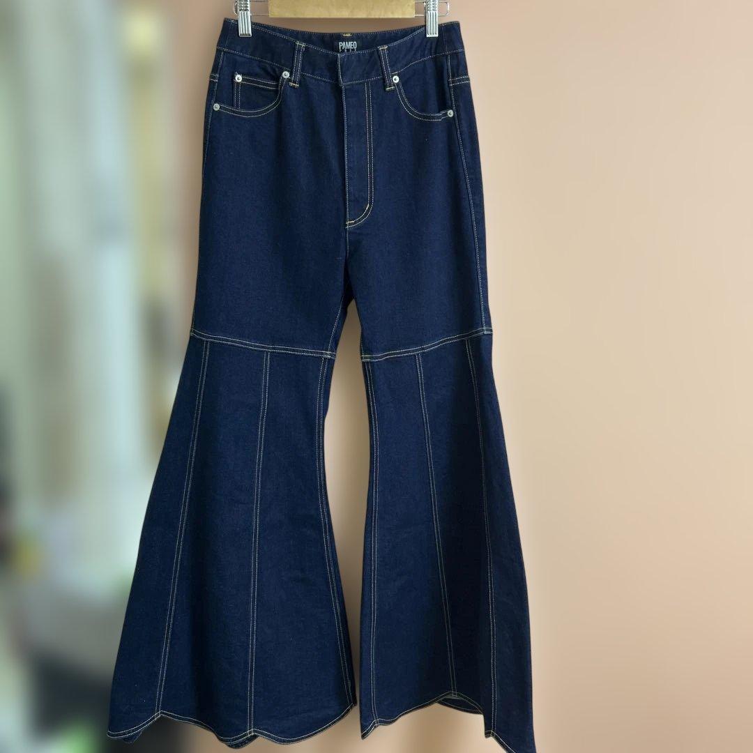 マリークヮント × パメオポーズ　ブルーデニム　Mサイズ　美品