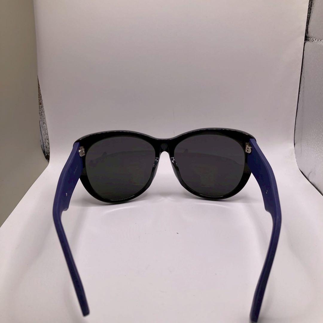 Christian Dior ディオール サングラス ビジュ ストーン　パープル