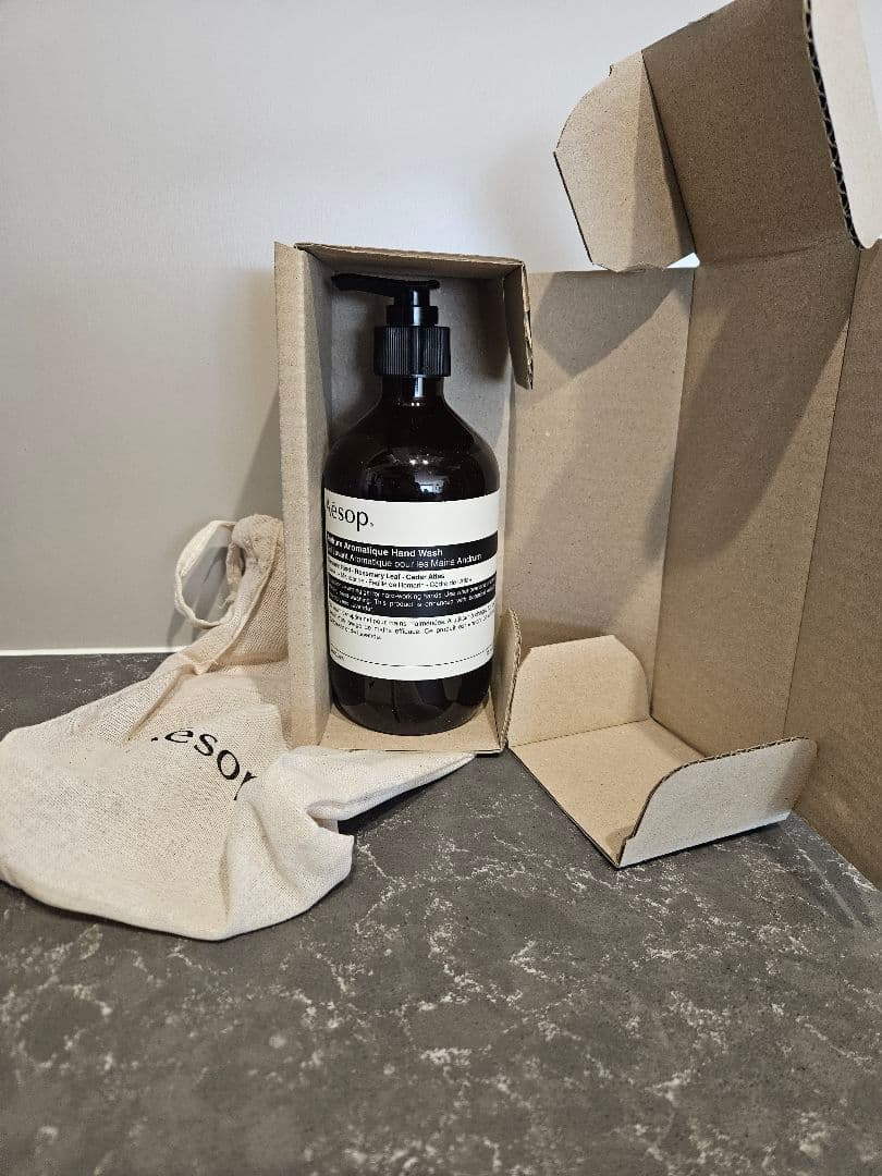 Aesop ハンドソープ 麻袋付 片方箱入り