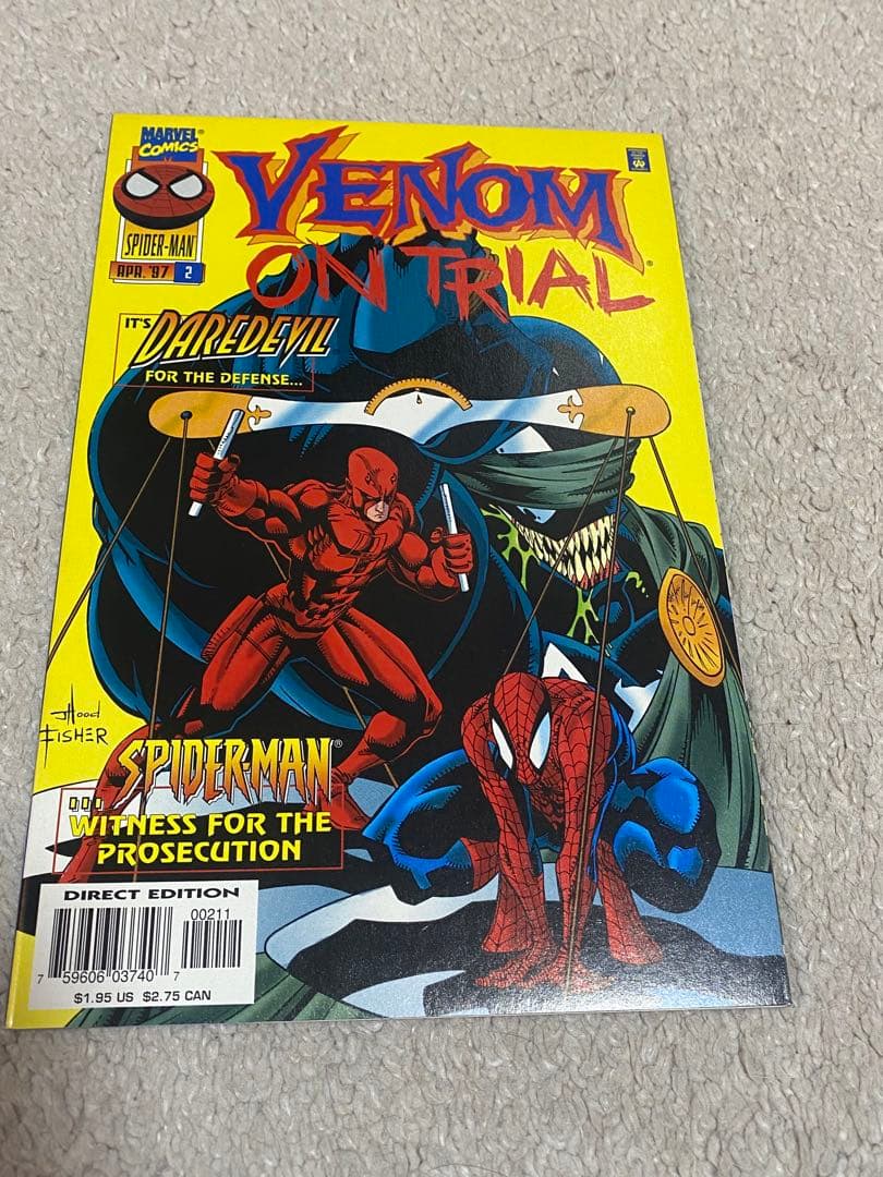 Venom On Trial #1-3 アメコミ リーフ