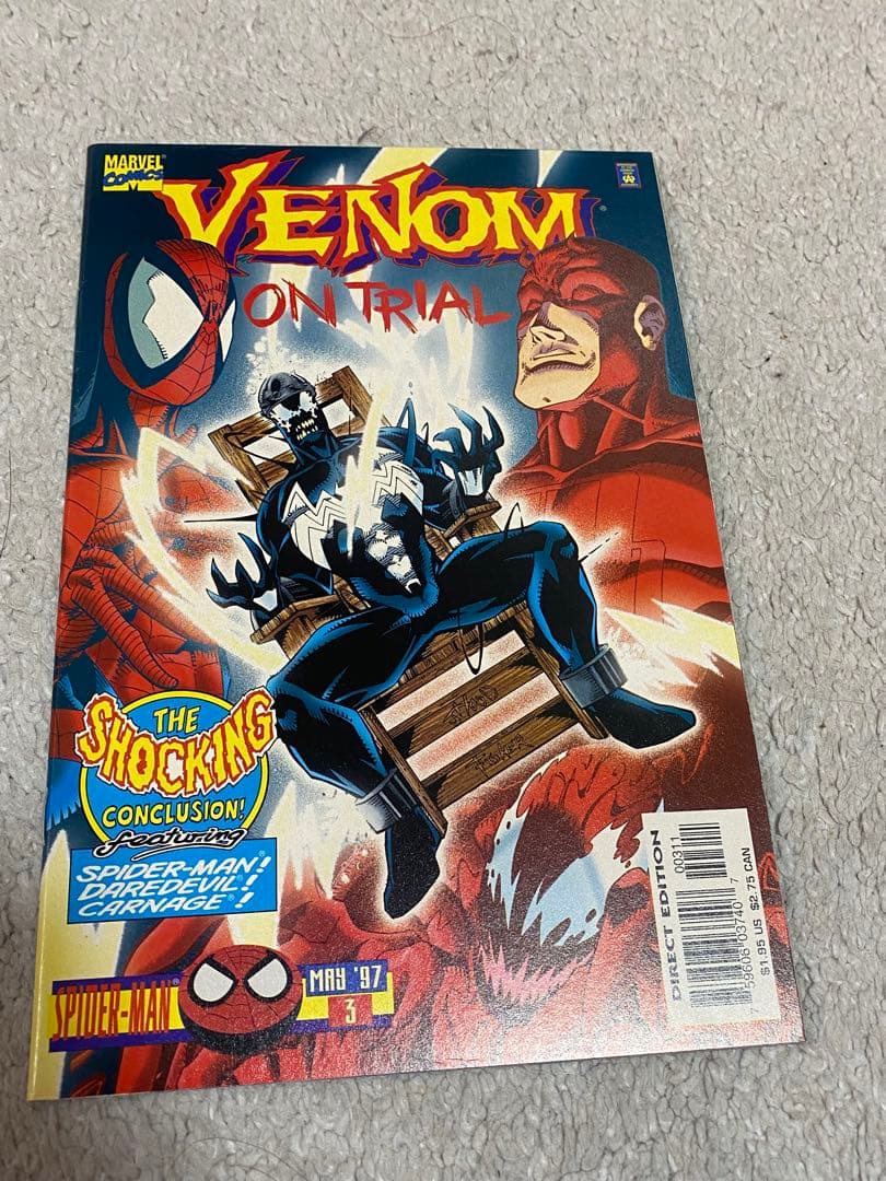 Venom On Trial #1-3 アメコミ リーフ