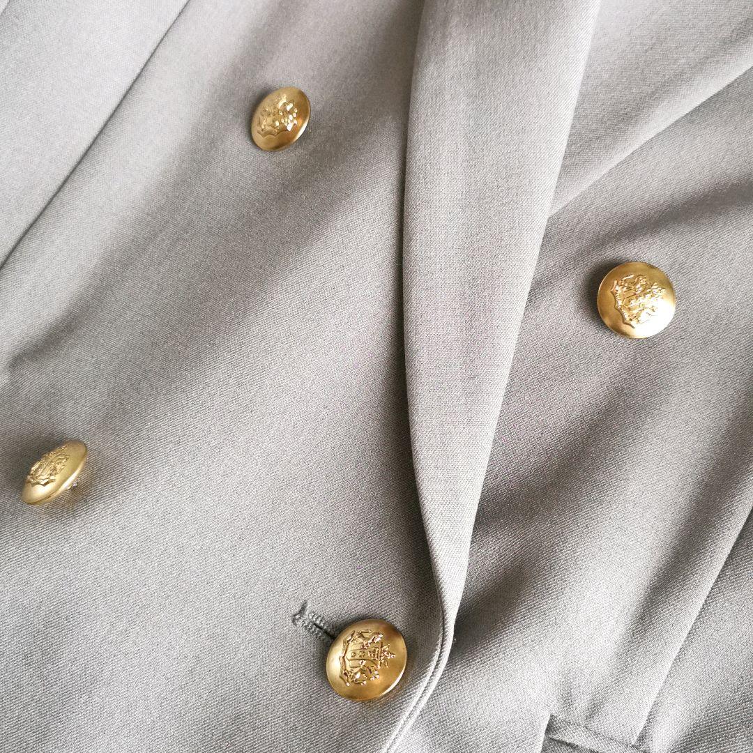 24SS【美品✨】アルページュストーリー ダブルブレストジャケット 金ボタン S
