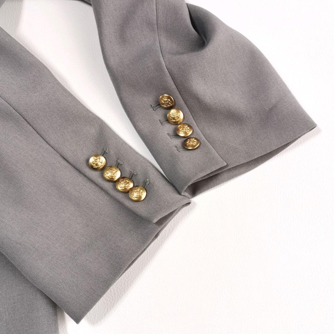 24SS【美品✨】アルページュストーリー ダブルブレストジャケット 金ボタン S