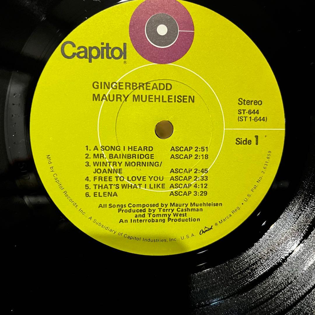 洋楽 Maury Muehleisen Gingerbread LP