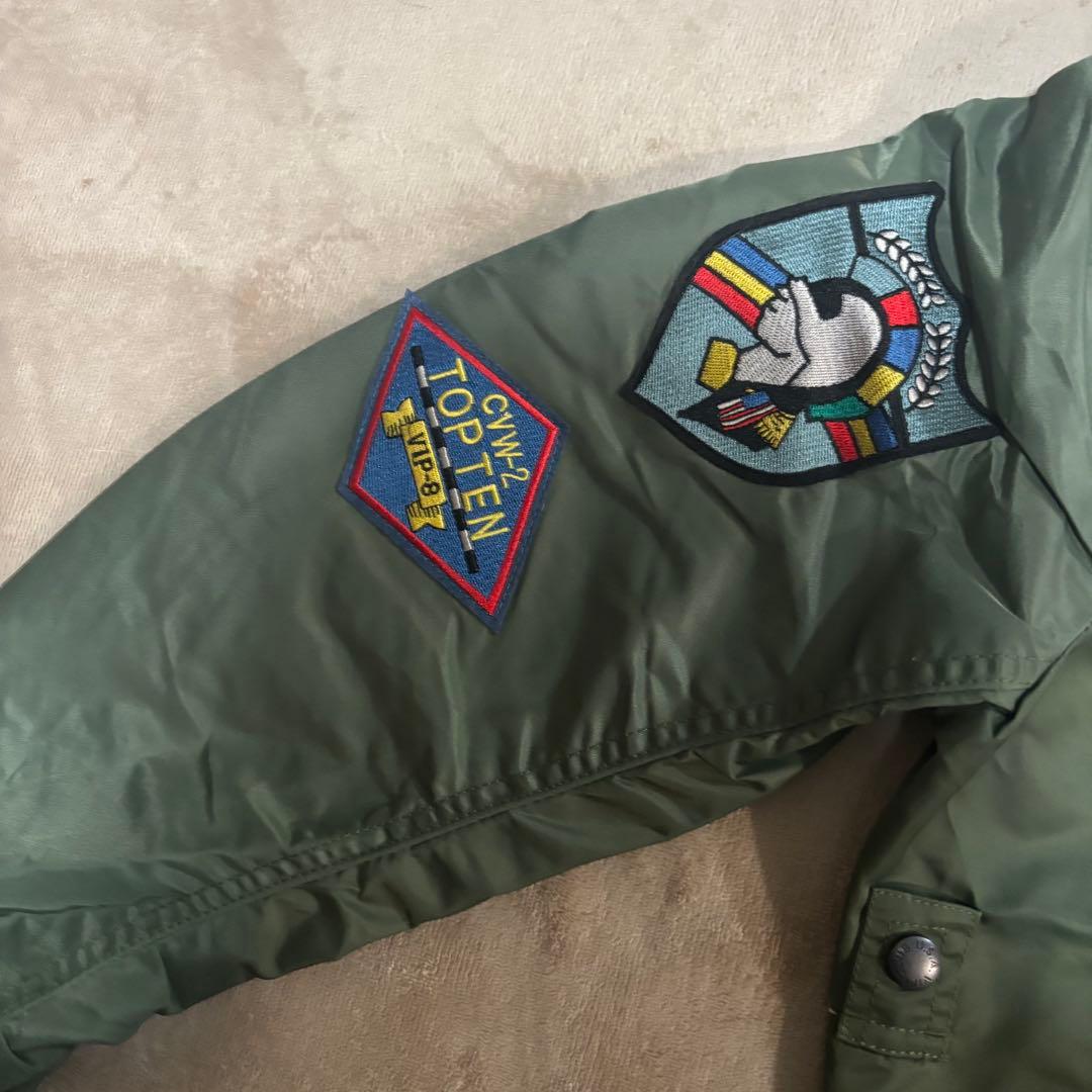 MA-1 フライトジャケット Mサイズ ミリタリー ブルゾン VIP CLUB