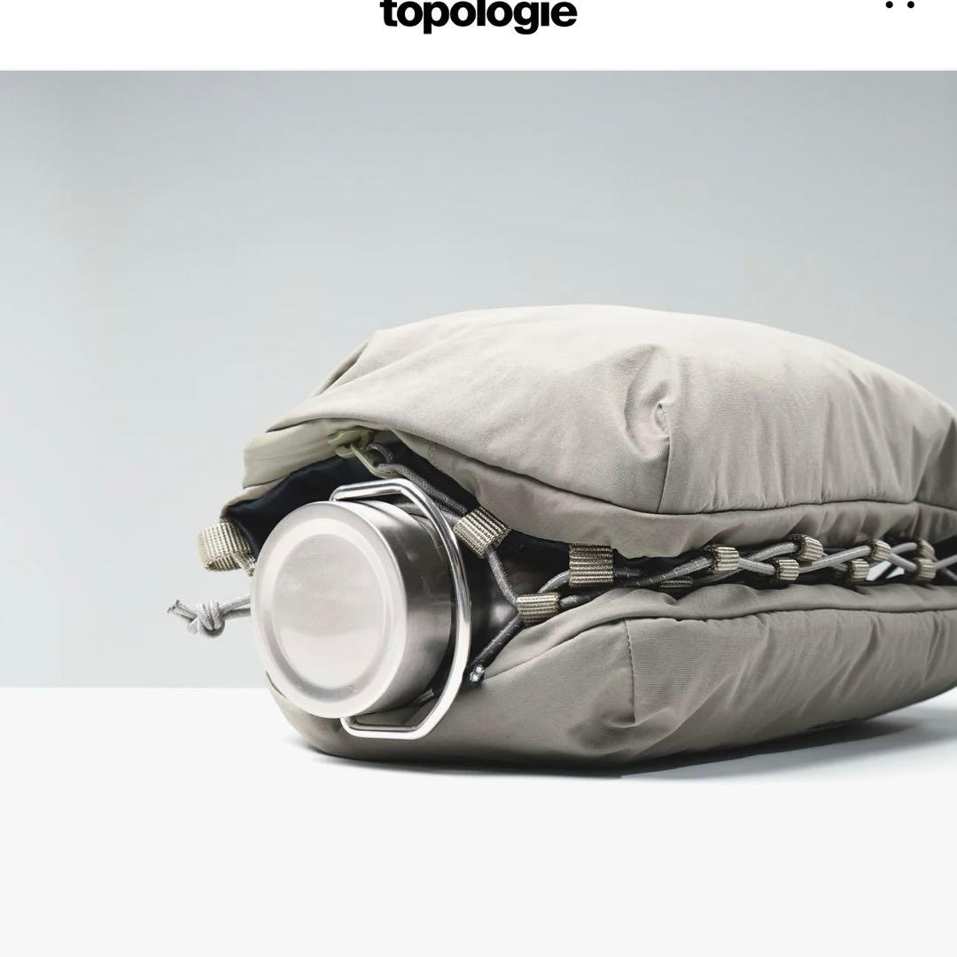 topologie トポロジー　ボトルサコッシュラージ＋ストラップ