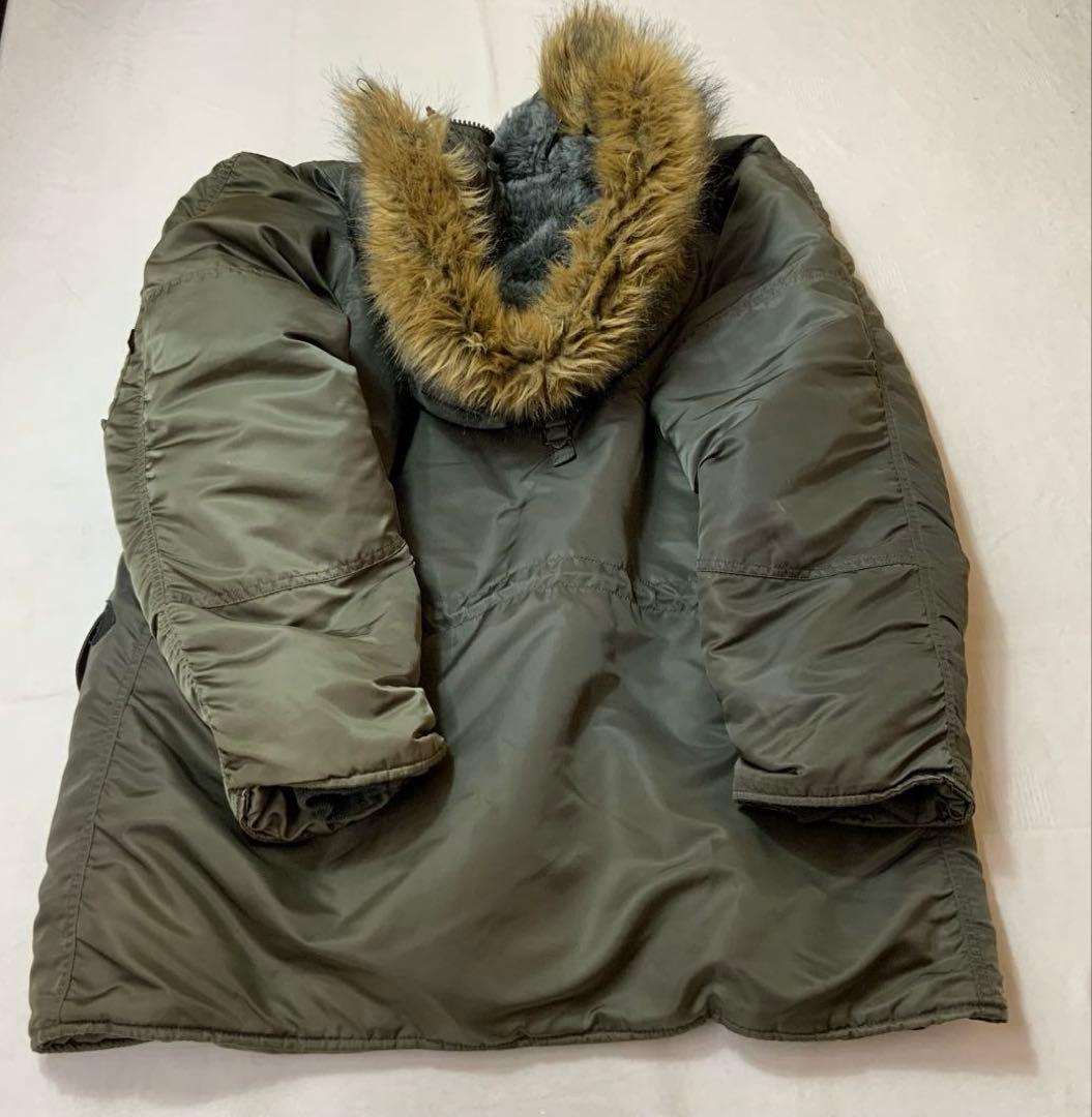 A/W ALPHA アルファ N-3B モッズコート ミリタリー XL
