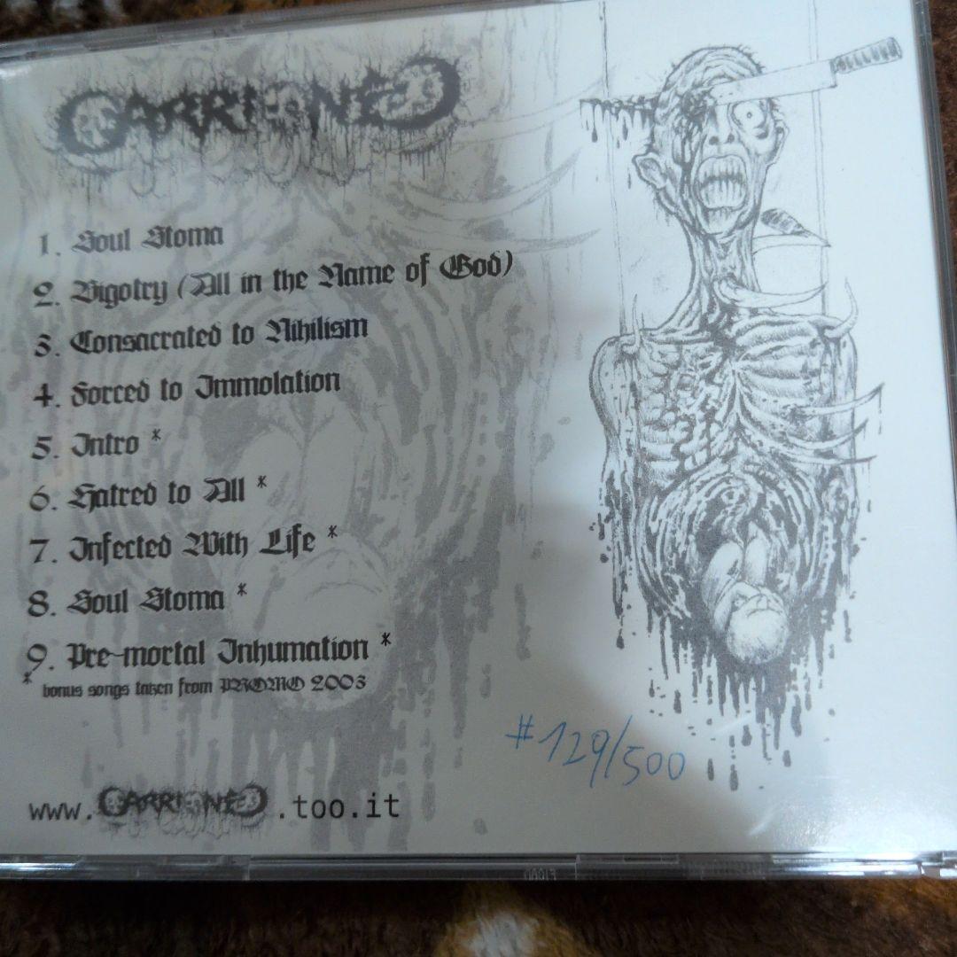 洋楽 CARRIONED Hymns for the Deteriorotting