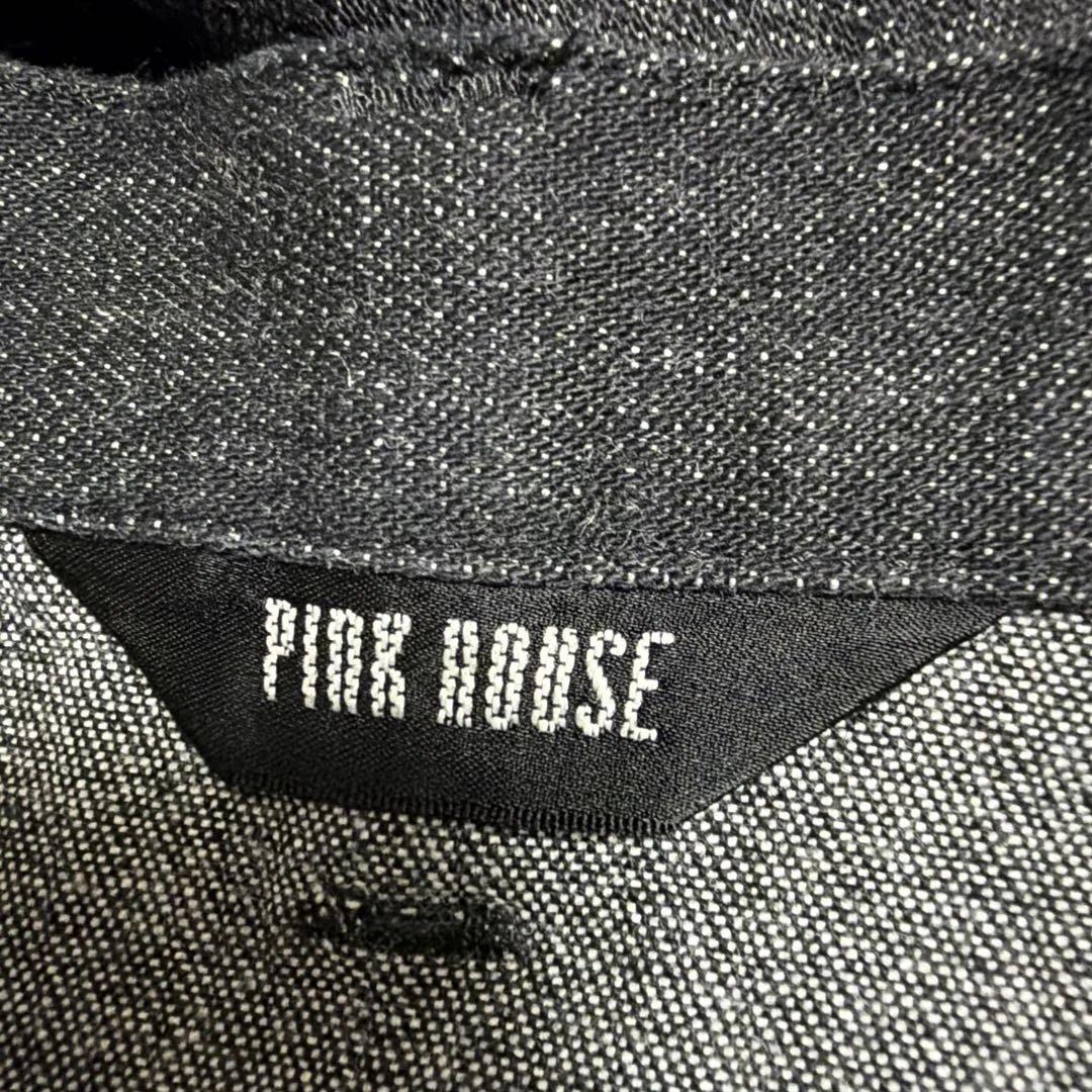 PINK HOUSE ピンクハウス　デニムフリルロングスカート