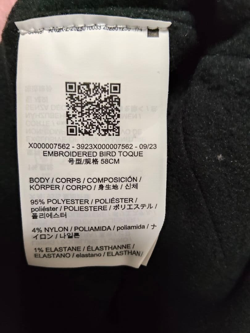 アークテリクス Embroidered Bird Toque