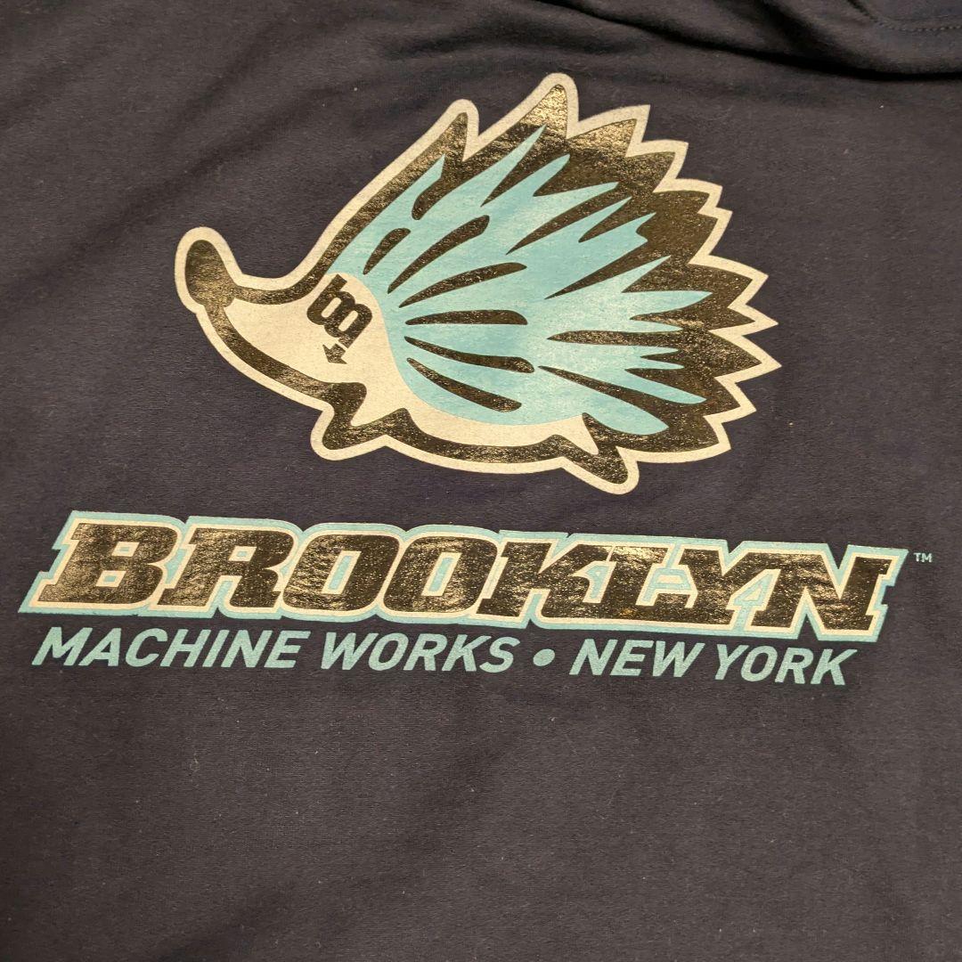 CLUBHAUS × BROOKLYN MACHINE WORKS パーカー
