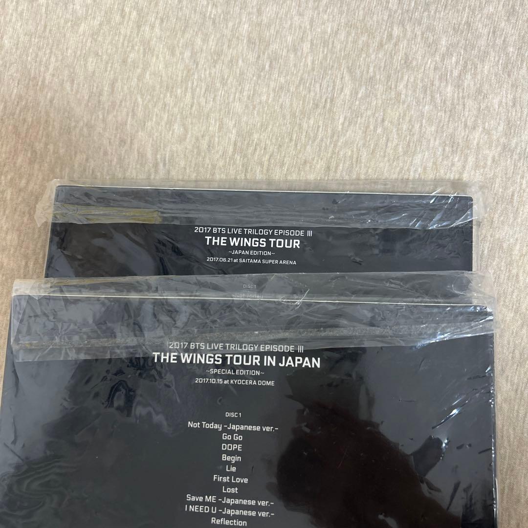 BTS WINGS DVD 初回限定盤