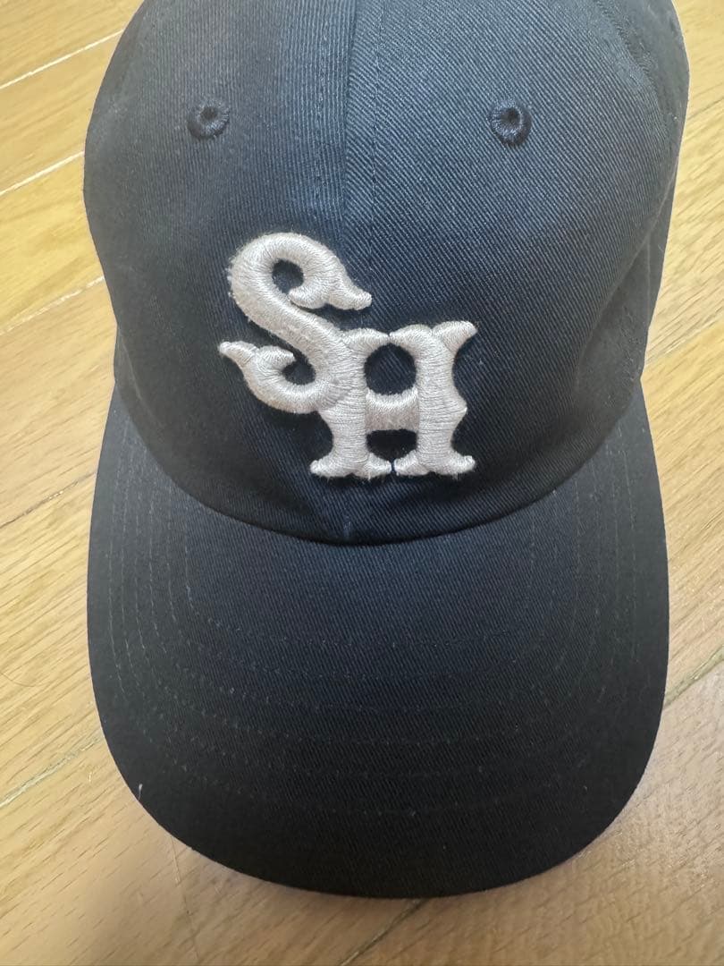 SUGARHILL ブラック ベースボールキャップ