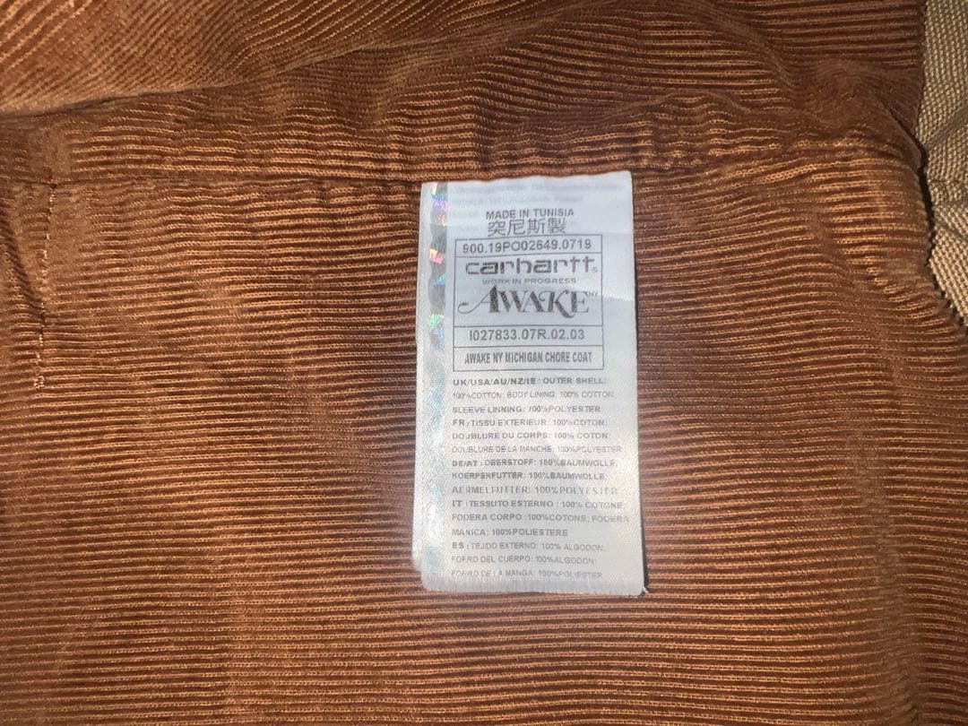 CARHARTT AWAKE NY CHORE COAT Detroit 春