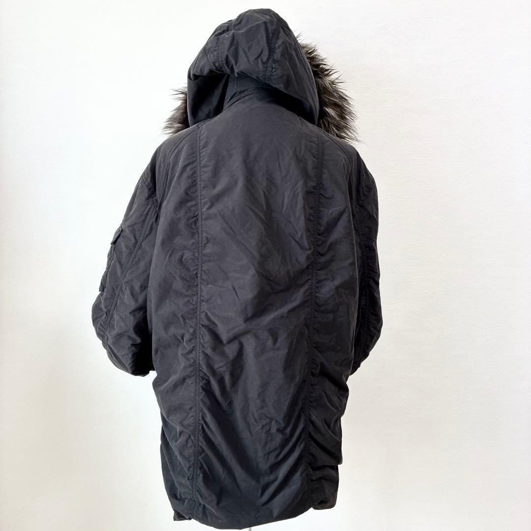 美品✨y2k ギミック モッズコート ファー フード お兄系 3L 大きいサイズ