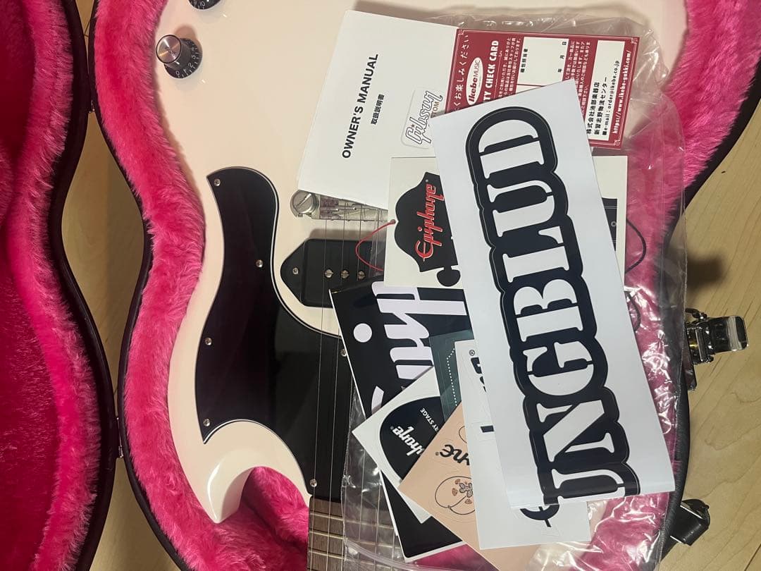 ギター epiphone SG junior yungblud signature