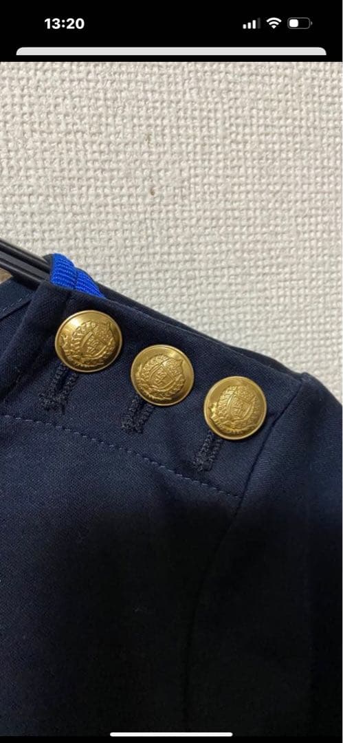 バーバリー　ネイビーワンピース　きれいめワンピース