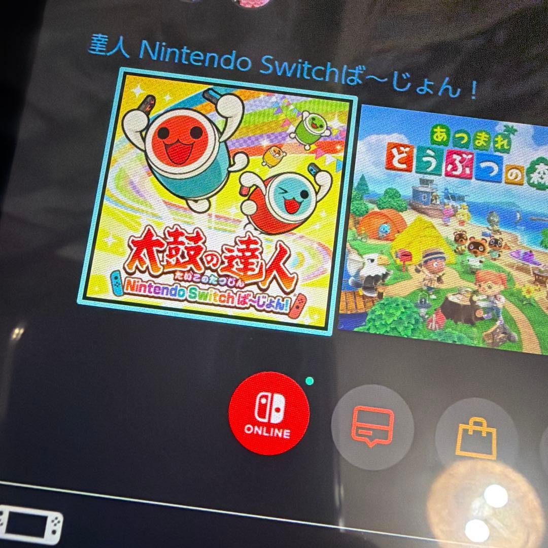 Nintendo Switch 本体 太鼓の達人 Joy-Con ピンク、緑