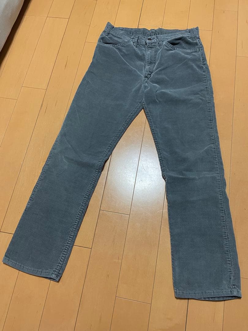 n*i様 リーバイス519コーデュロイフェードブラック