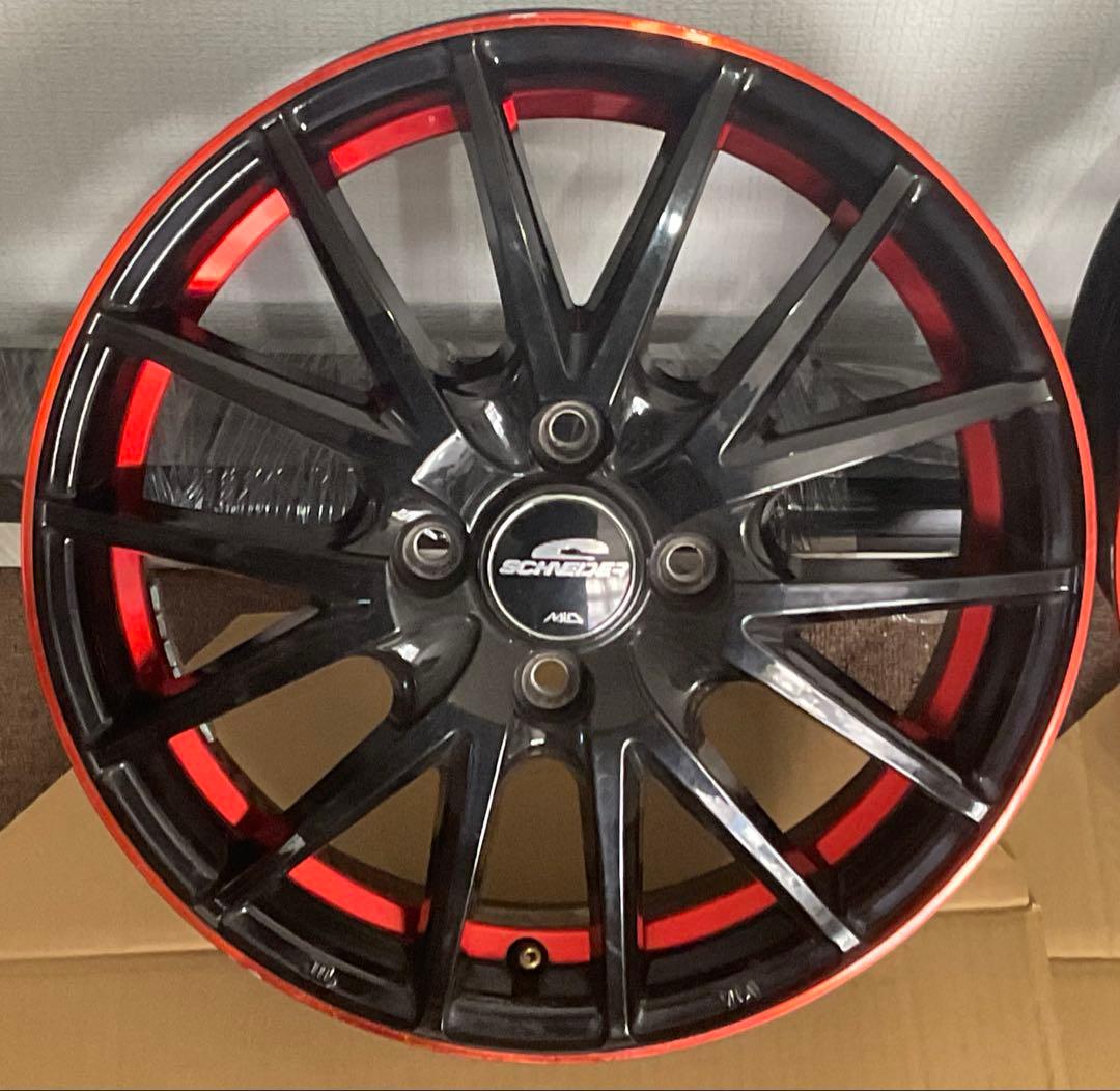 【美品】MARUKA SCHNEDER マルカシュナイダー　15インチ4個組