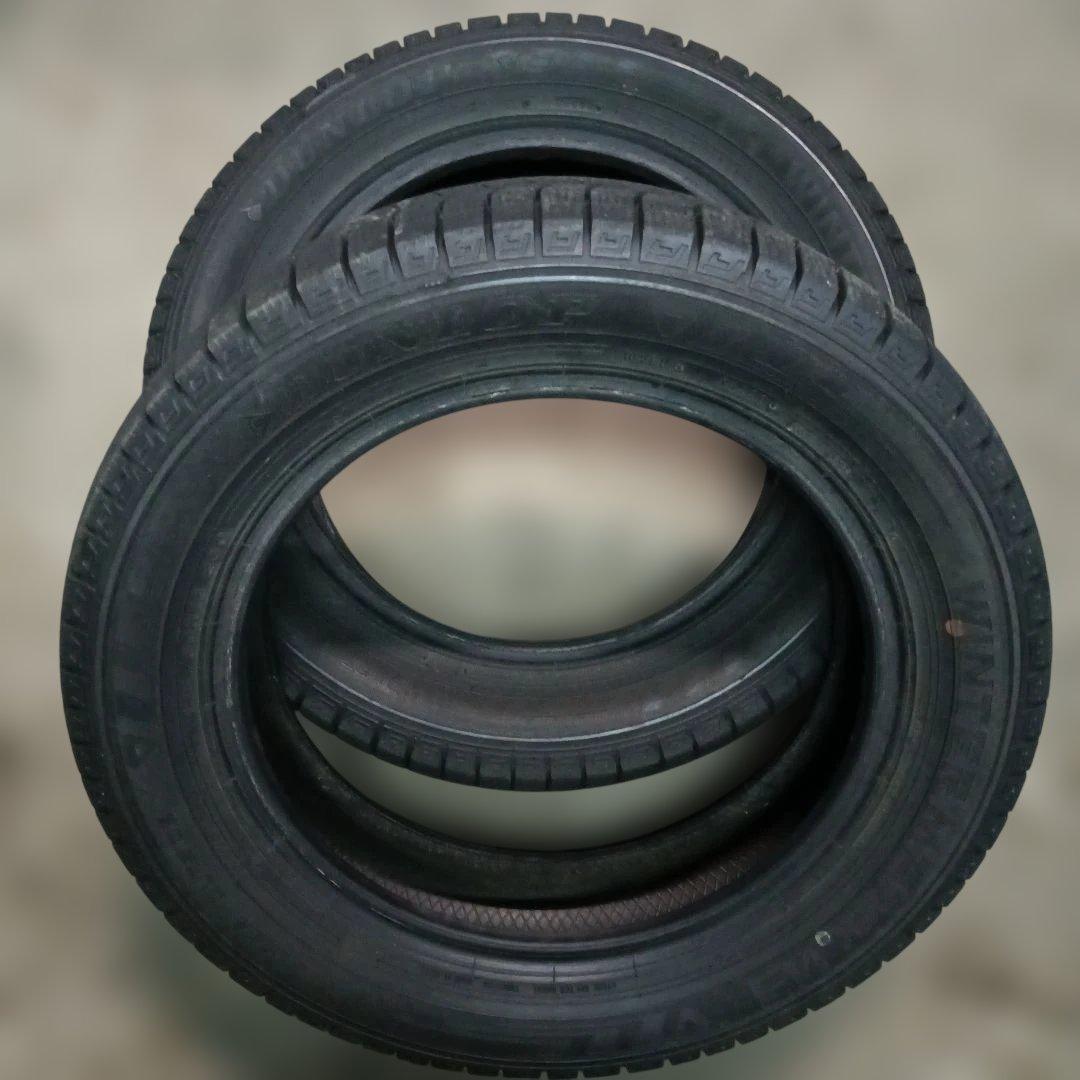 185/60R16 ダンロップWM03 送料無料 まだまだ履けます! 2本