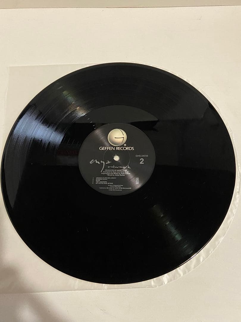 エンヤ　ENYA WATERMARK LP レコード　輸入盤　シュリンク