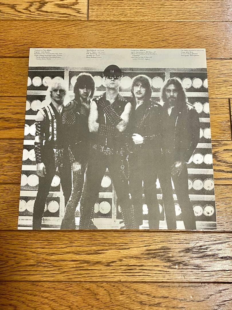 JUDAS PRIEST「復讐の叫び」レコード 帯付【特価】中古