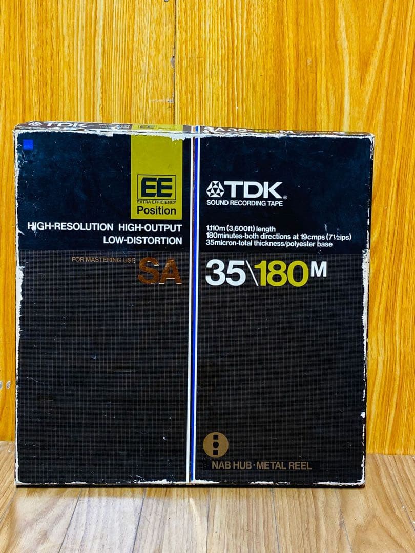 TDK オープンリールテープ SA35／180M 中古