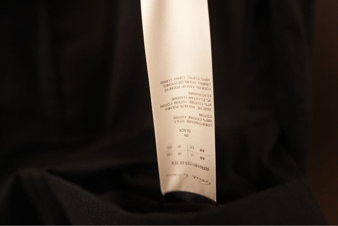 Rick Owens 22SS FOGLIDO JKT DLTEX 48 黒