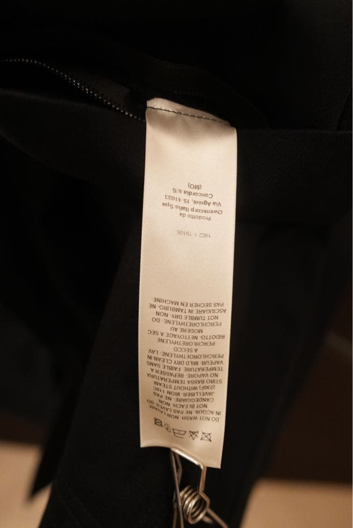 Rick Owens 22SS FOGLIDO JKT DLTEX 48 黒