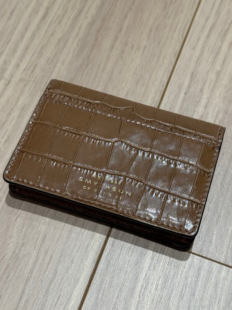 Smythson スマイソン　カードケース　名刺入れ