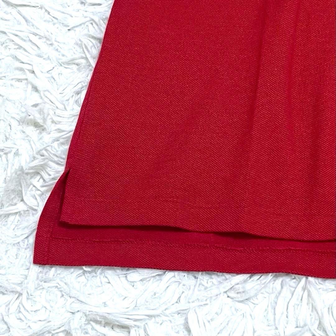 新品未使用✨タグ付き ラルフローレン ポロシャツ ビッグポニー ビーズ刺繍　赤