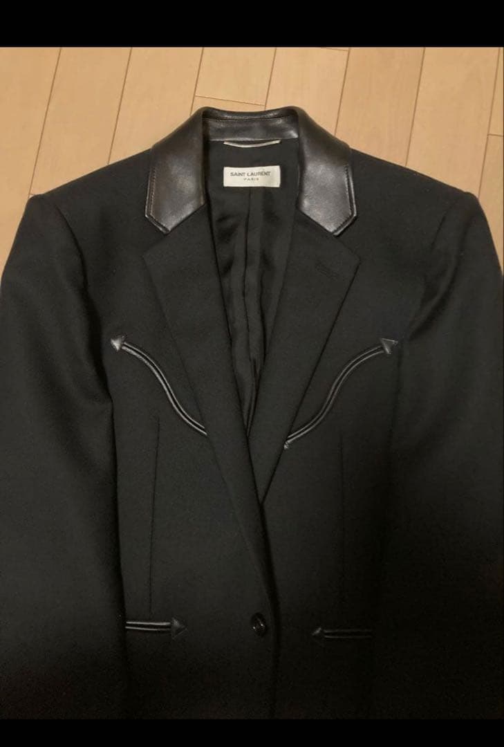 や*す様 SAINT LAURENT PARIS サンローラン テーラードジャケ