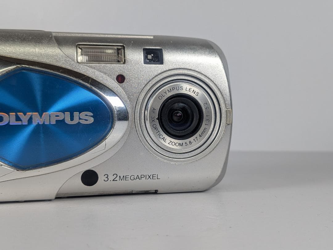 【ジャンク】OLYMPUS μ-10 コンパクトデジタルカメラ 動作未確認
