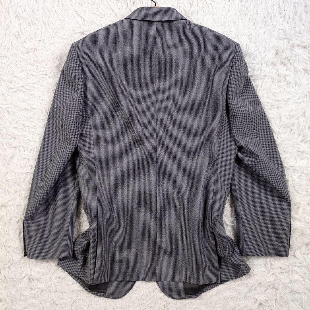 D'URBAN OPUS　2L　シアサッカー　ジャケット　グレー　春夏必須