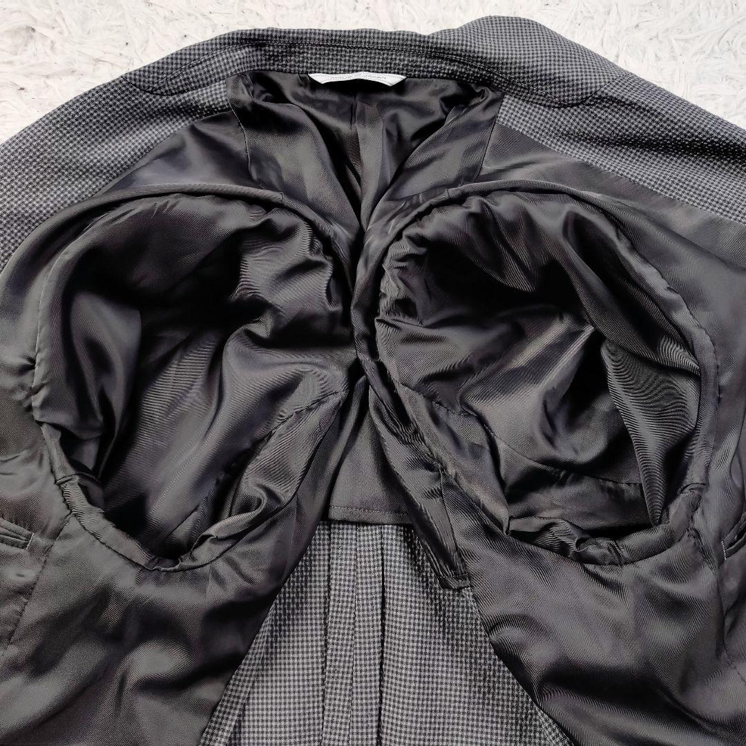 D'URBAN OPUS　2L　シアサッカー　ジャケット　グレー　春夏必須