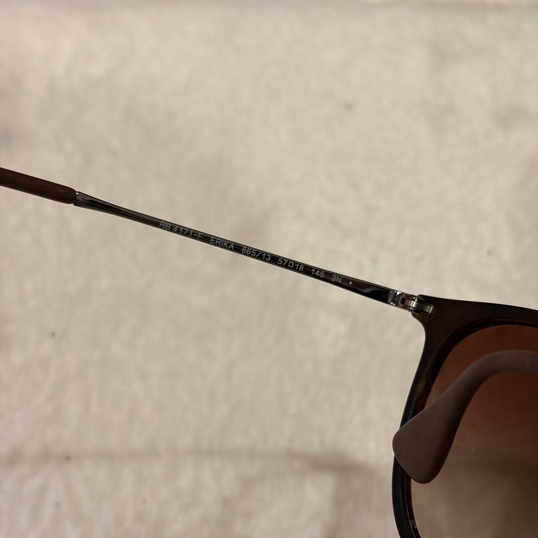 【美品】Ray-Ban ERIKA RB4171-F サングラス ブラウン