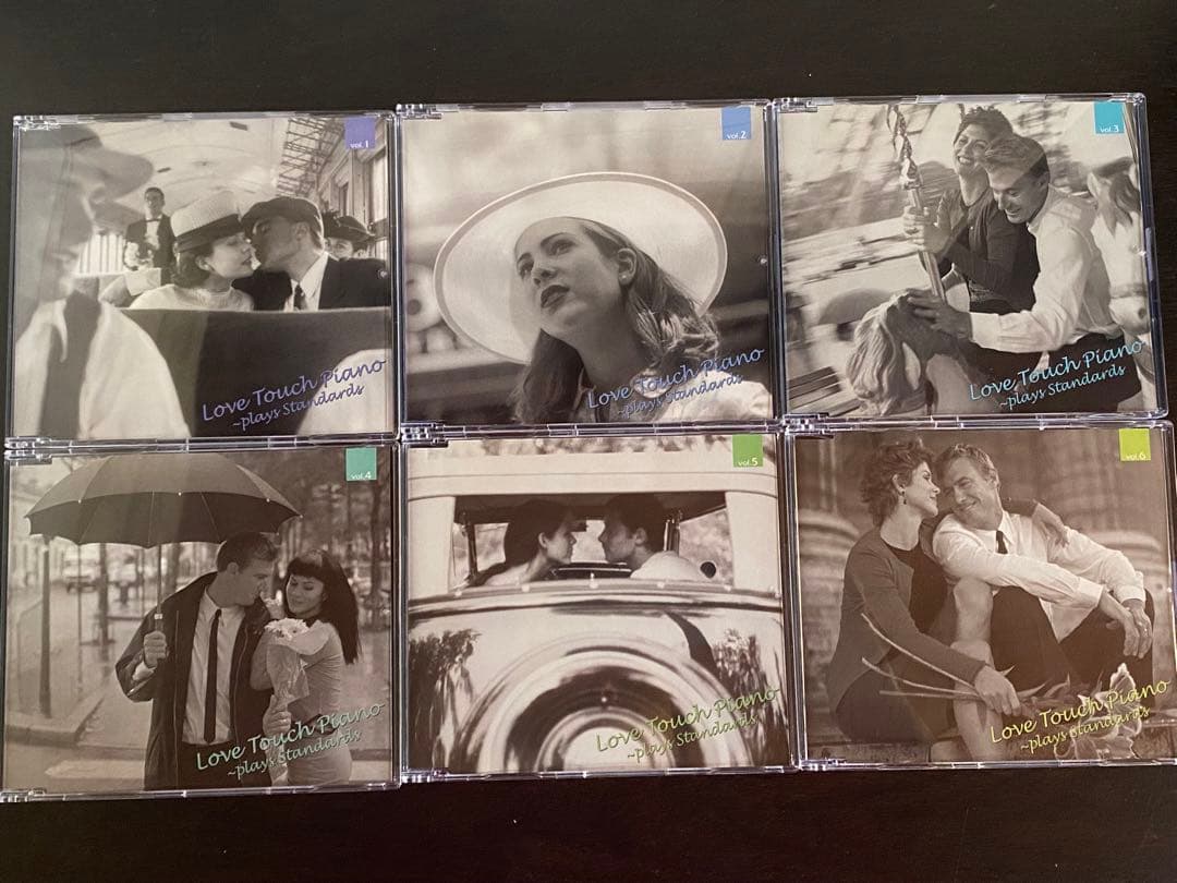 ラヴ・タッチ・ピアノ プレイズ・スタンダーズ　15枚組 CD-BOX