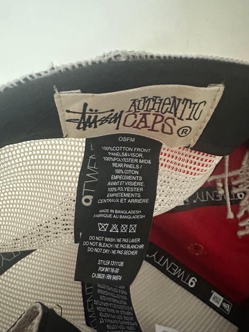 myarrrrco STUSSY NEW ERA メッシュキャップ