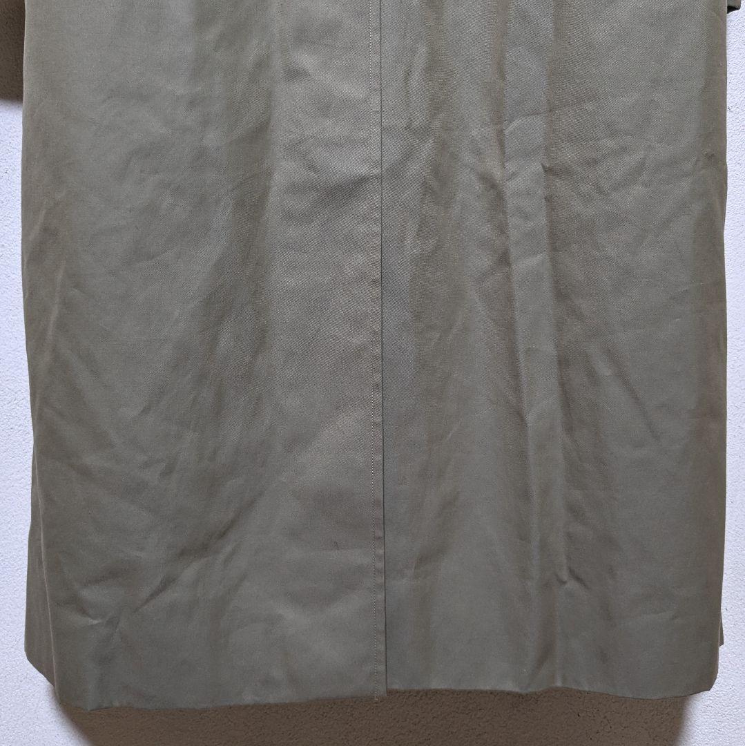美品 80～90s バーバリー ステンカラーコート レディース 白タグ 玉虫13