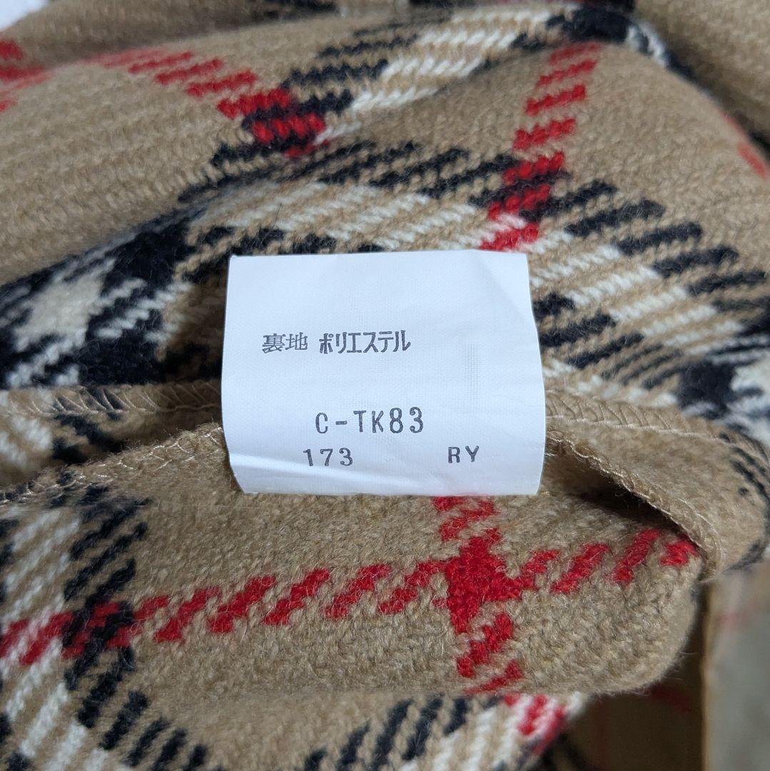 美品 80～90s バーバリー ステンカラーコート レディース 白タグ 玉虫13