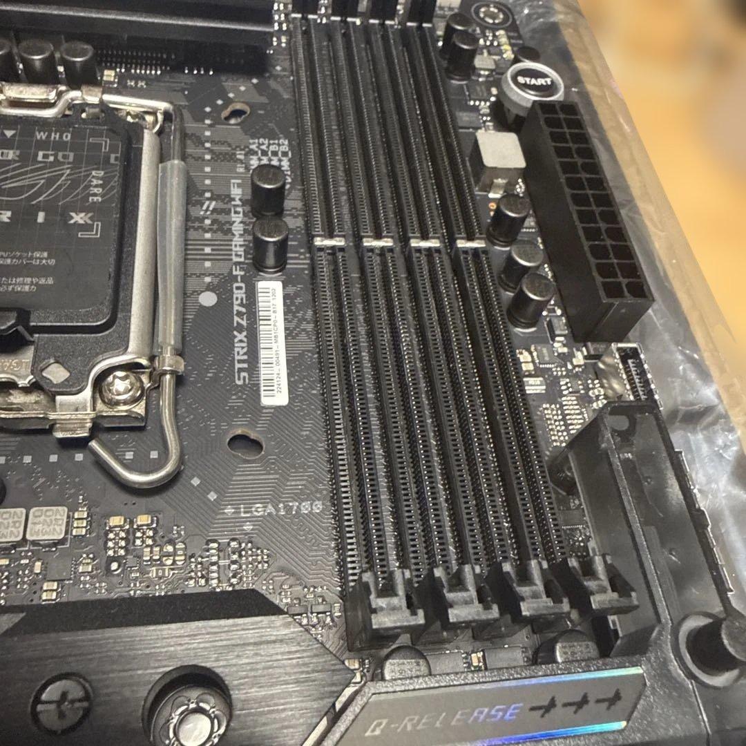 ジャンク？ASUS ROG STRIX Z790-F GAMING WIFI