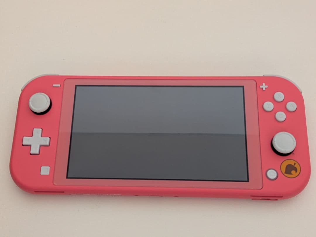 【ほぼ新品】Switch Lite あつ森セット　★液晶保護ガラス付★