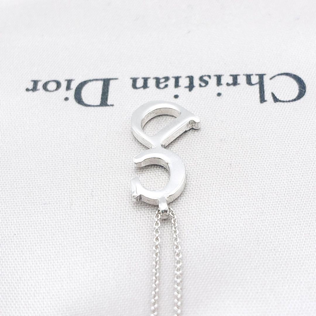 2998-1 極美品✨　Dior　ネックレス　CD ロゴ　希少　刻印　cm