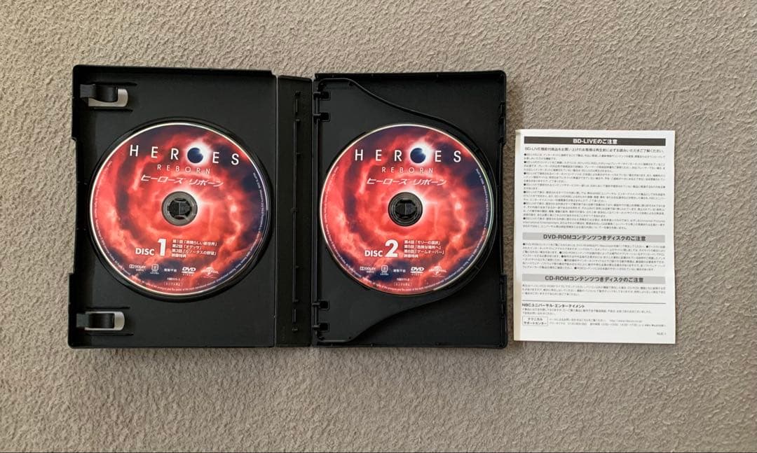 HEROS/ヒーローズ　DVD セット