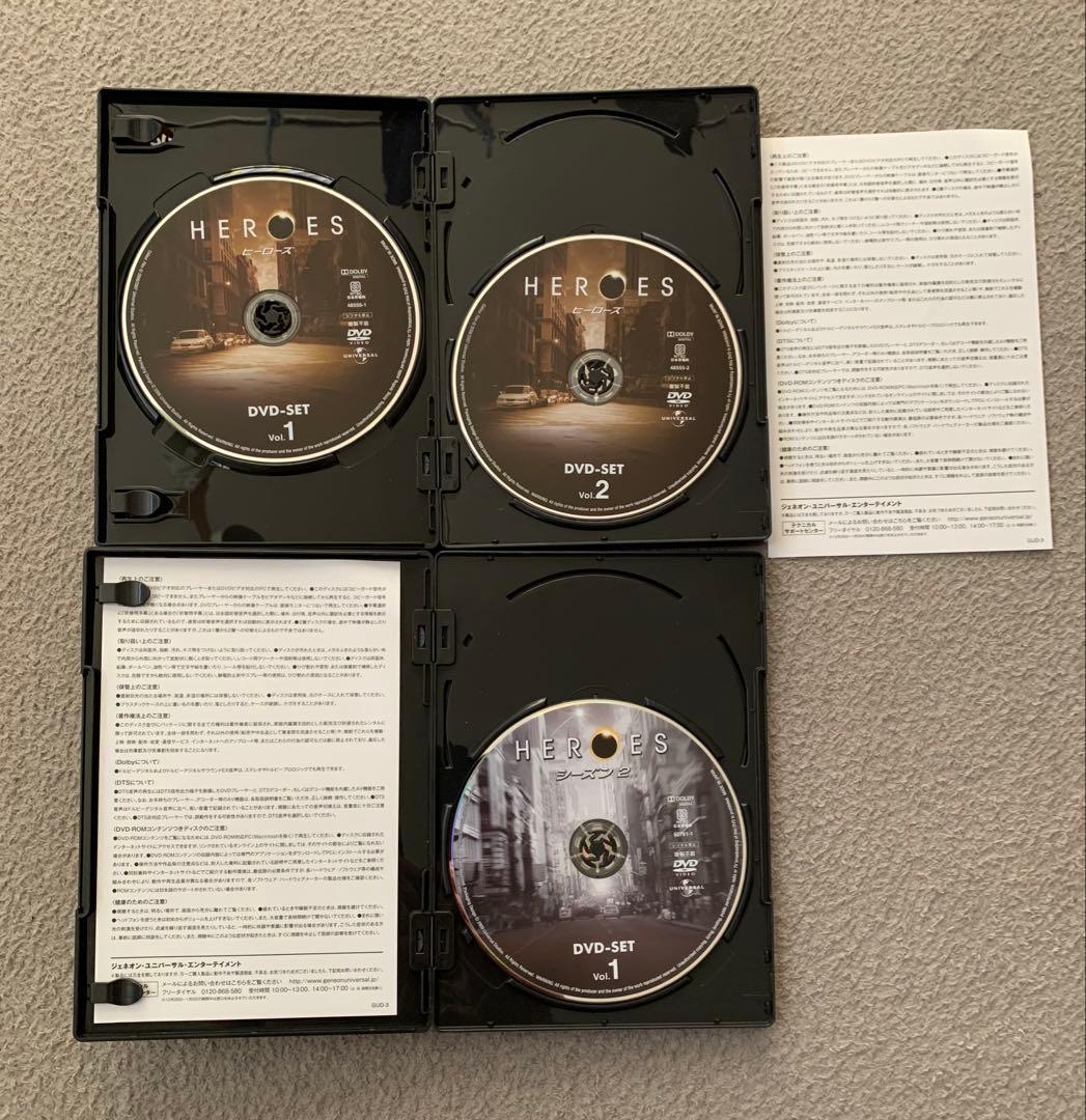 HEROS/ヒーローズ　DVD セット